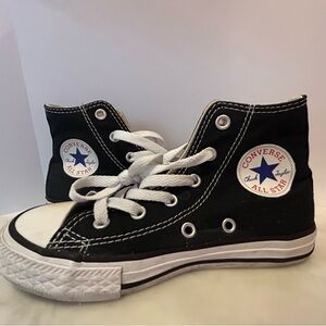Converse Kids Black and White High-Top Sneakers